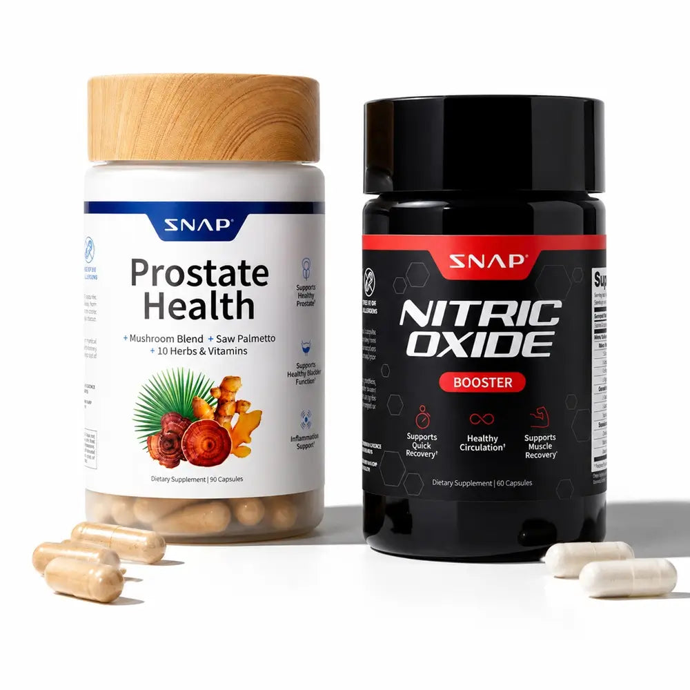 Combo Max SNAP Prostate + Nitric ™ | Vitalidad y Energia Masculina Todos los Días