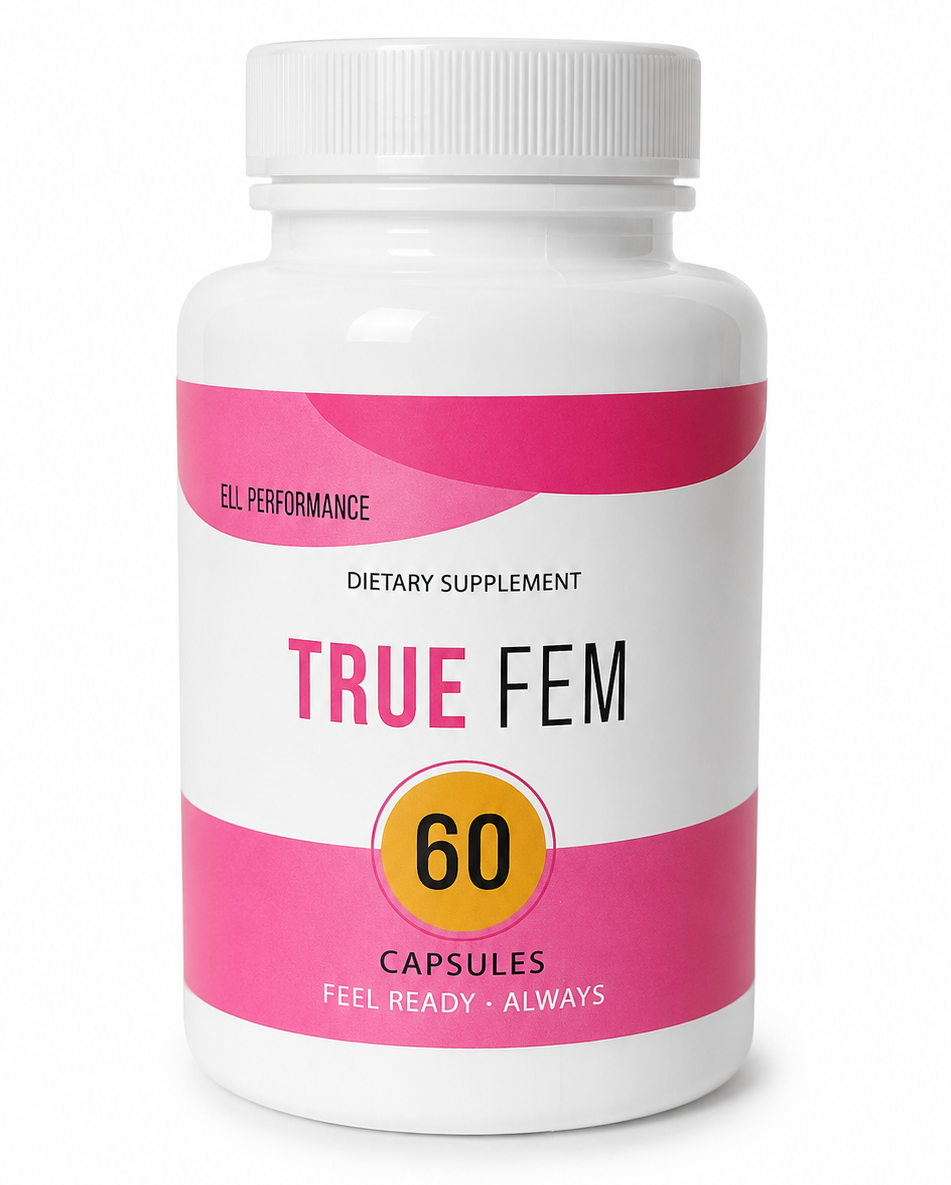 TRUE FEM🌸Equilibrio y Comodidad Diaria- 60 Capsulas