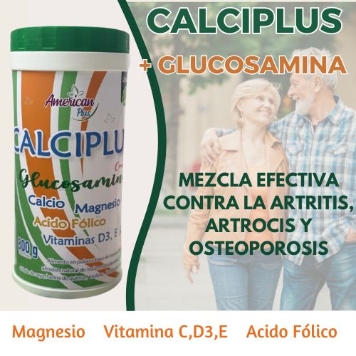 Glucosamina➕ Calciplus-Máxima Movilidad, Menos Dolor