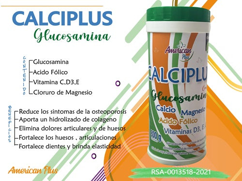 Glucosamina➕ Calciplus-Máxima Movilidad, Menos Dolor