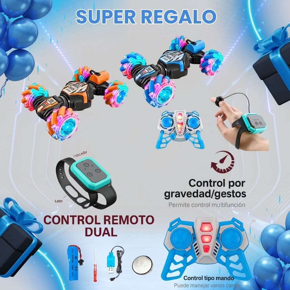 Turbo Car 360- 🏎️Carro Acrobatico Todo Terreno