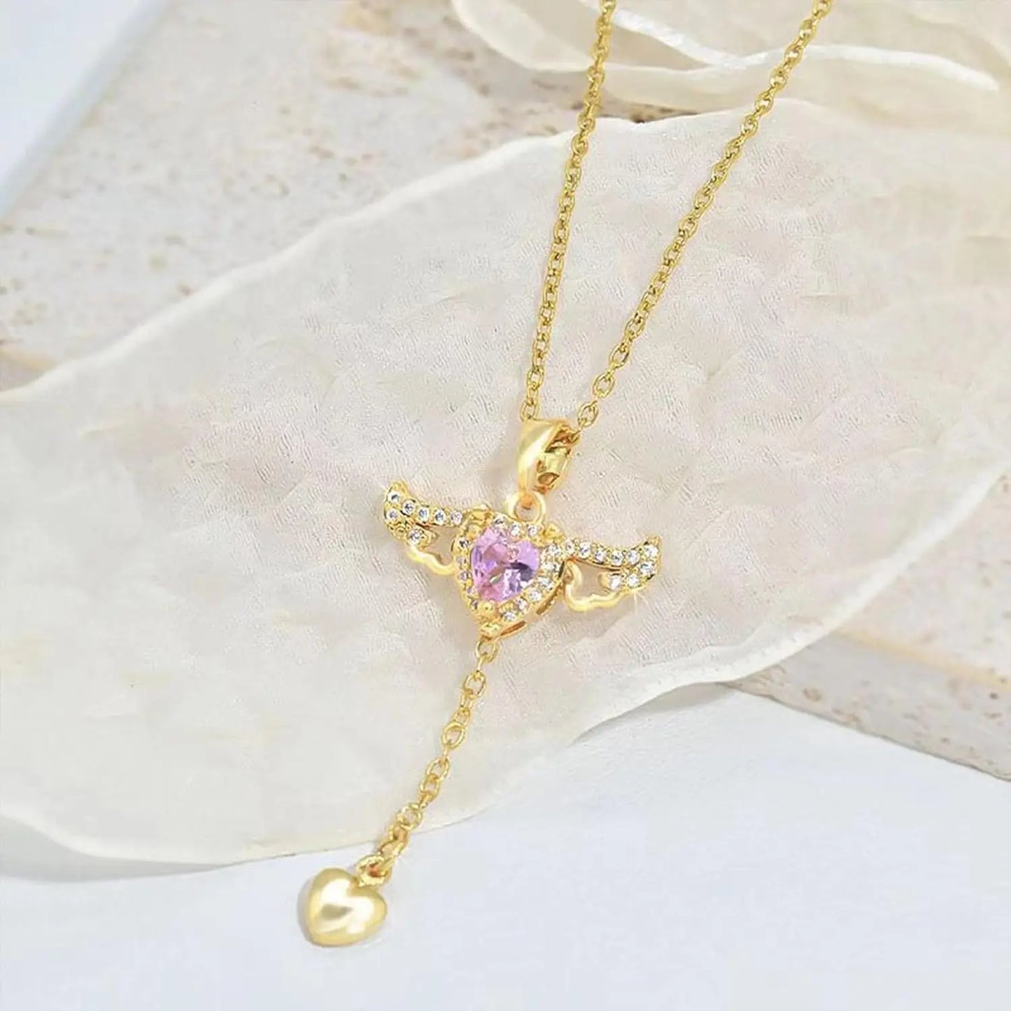 Collar Corazón de Ángel™-Regalo Perfecto 🎁