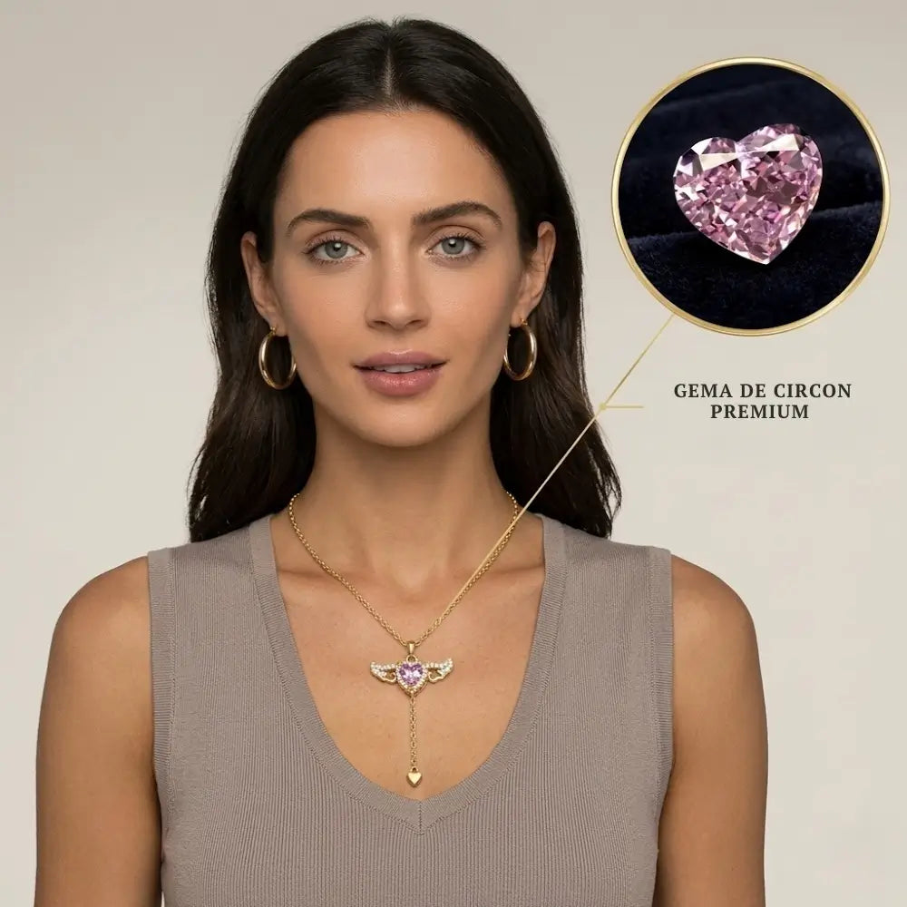 Collar Corazón de Ángel™-Regalo Perfecto 🎁