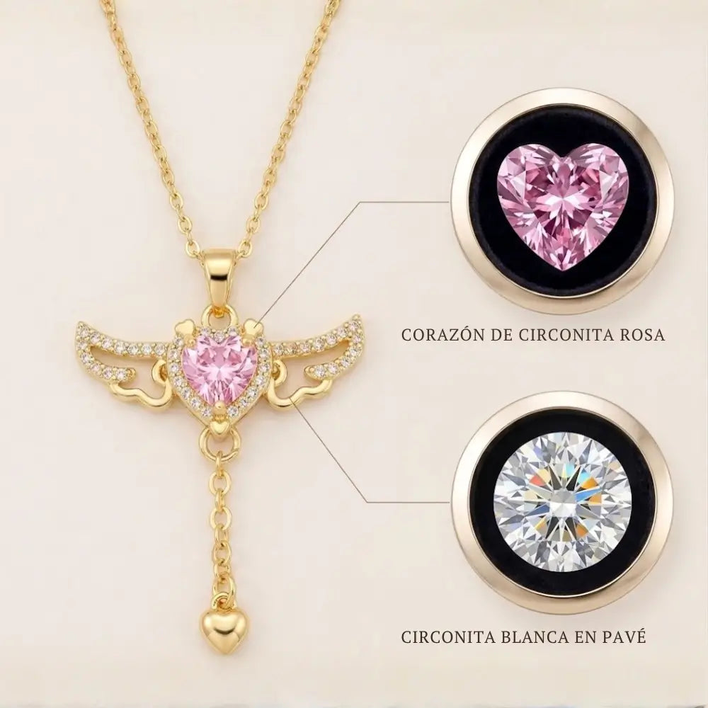 Collar Corazón de Ángel™-Regalo Perfecto 🎁