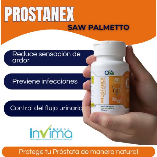 PROSTANEX- Cuida Tu Prostata Hoy🍃 60 Capsulas