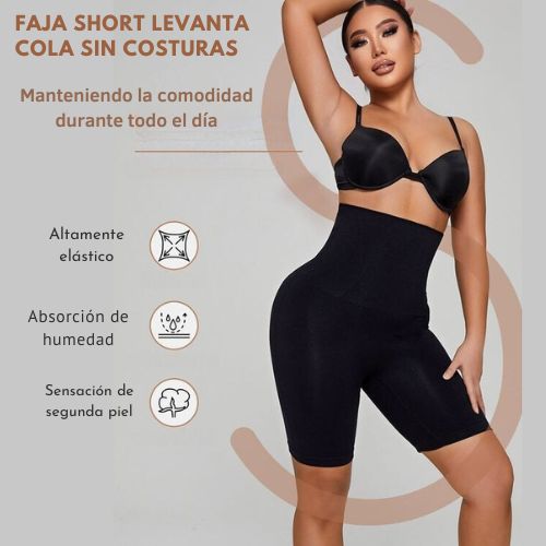 Short Faja Levanta Cola- Efecto Lipo